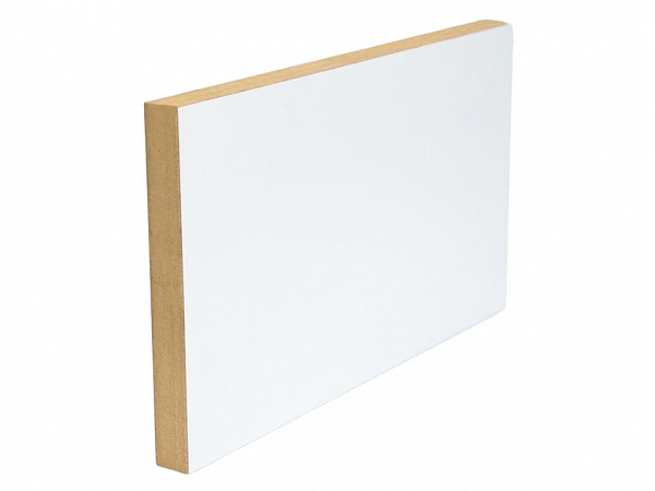 PAINEL  1/4 MDF BRANCO 18mm 0,92 x 1,37