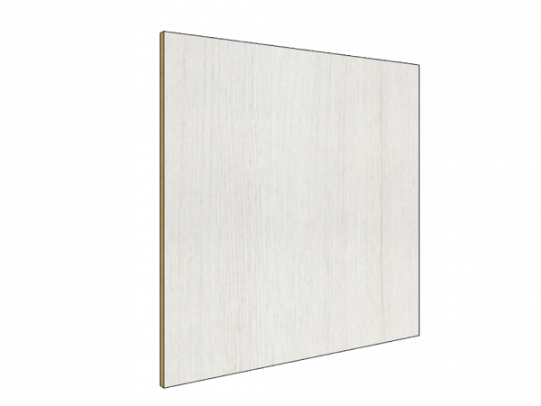 PAINEL MDF BIANCO RAVENA 15mm 2F 275 x 60cm SUDATI - MA