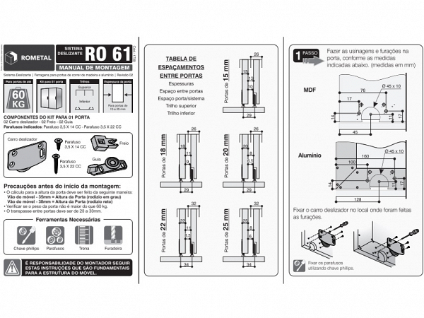 SISTEMA RO 61 - ROMETAL