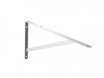 SUPORTE PRAT.   35cm LEVE BRANCO C/ PARAFUSOS - REITZ