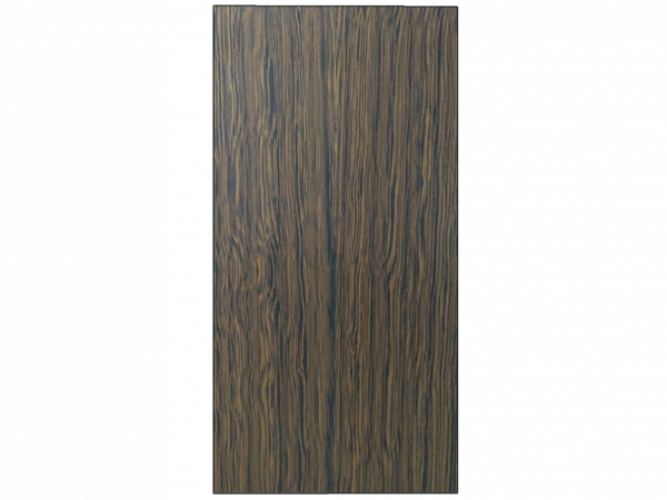 MDF 06MM 1 FACE LAMINA EBONY BLACK R482 / 1 FACE L.B 2500 X 1220