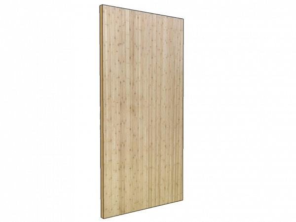 MDF 18MM 1 FACE LAMINA BAMBU ESCURO R401 / 1 FGACE L.B 2500 X 1220