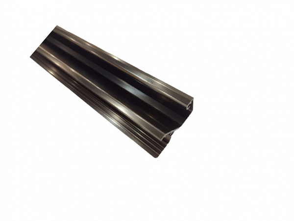 PUXADOR BARRA 15mm 3M ENCAIXE - RM336 (PONTEIRA) - INOX POLIDO SPECIALE - ROMETAL