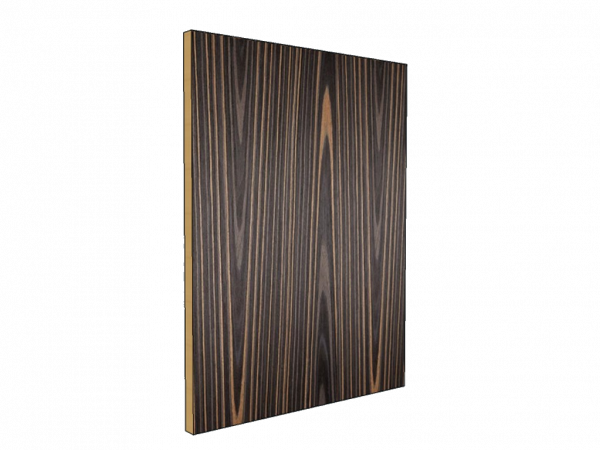 PAINEL TECPLAY 41MM 2 FACES LAMINA EBONY RED R477 2750 x 1850mm 5,08 m²