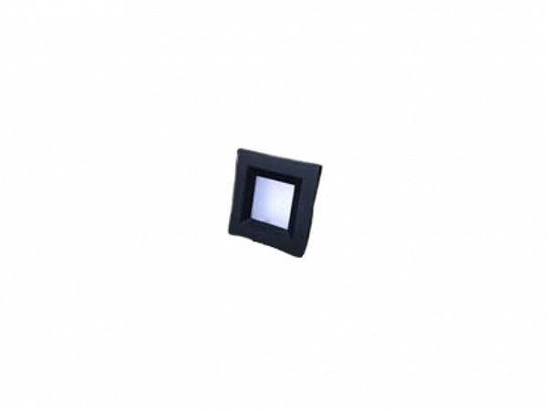 LUMINARIA LED MIDMOB QUADRADA PRETO FOSCO 3000K 44-46mm - CONNECT