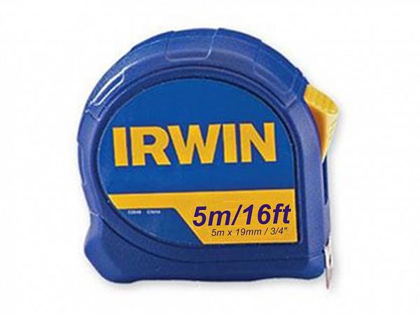 TRENA 5M X 19MM GRADUAÇÃO mm / pol - IRWIN