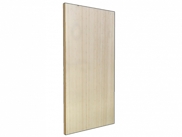 MDF 15MM 1 FACE LAMINA BAMBU CLARO R400 / 1 FACE L.B 2500 X 1220