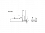 DOBRADIÇA C/ AMORTECEDOR CLIP-ON RETA 4F - HARDT