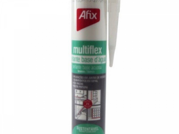 SELANTE MULTFLEX BRANCO BASE D´AGUA 430G - AFIX