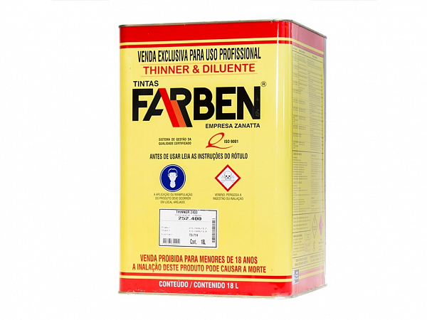 THINNER FARBEN 2400 DILUIÇÃO - 18L